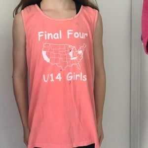 Comfort Colors Pink Tank